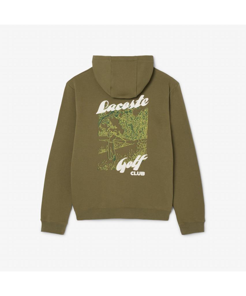 LACOSTE Men'S Golf Graphic Hooded Sweatshirt Sh4824-55N E9F