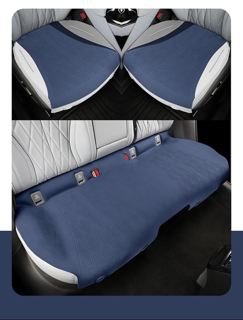 BYD Seal Aviation-Grade Suede Car Seat Cushion Set, 3-Piece Front Seat Cover
