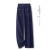 Women's Summer 2025 Ice Silk Tencel Jeans: New Loose, Slimming, Wide-Leg and Straight-Leg Styles