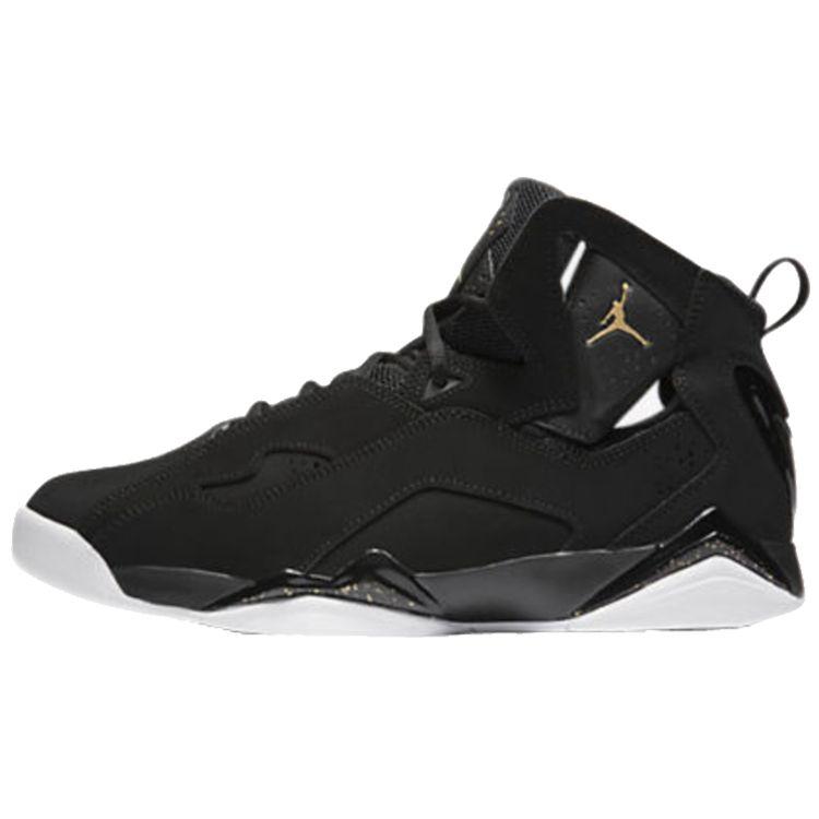 

Air Jordan Jordan True Flight Черные мужские кроссовки металлик-золотой-черный-белый 342964-026