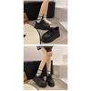  Women's Chunky Sole Forrest Gump Shoes Platform Casual Lace Up Sneakers