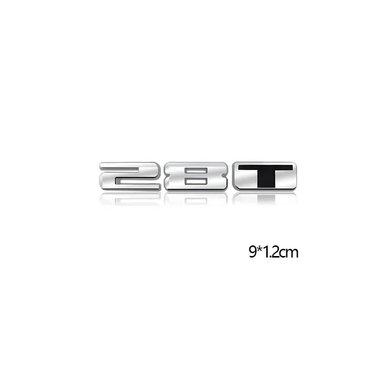Metal Car Rear Trunk Emblem Badge Sticker For Cadillac CT4 CT5 CT6 XT4 XT5 XT6 CTS XTS ATS SRX SRX4 ATSL AWD 25T 28T 40T