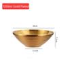 Ramen Bowl Rice Salad Noodle Soup  Golden Home Restaurant Food Serving Dish Pickled Cabbage Large  304 Stainless Steel