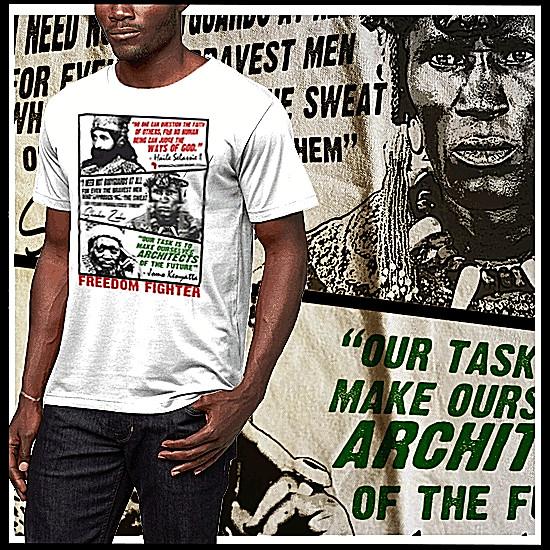 

Shaka Zulu T-Shirt Kenyatta Civil Rights Melanin quote African Pride Freedom tee M