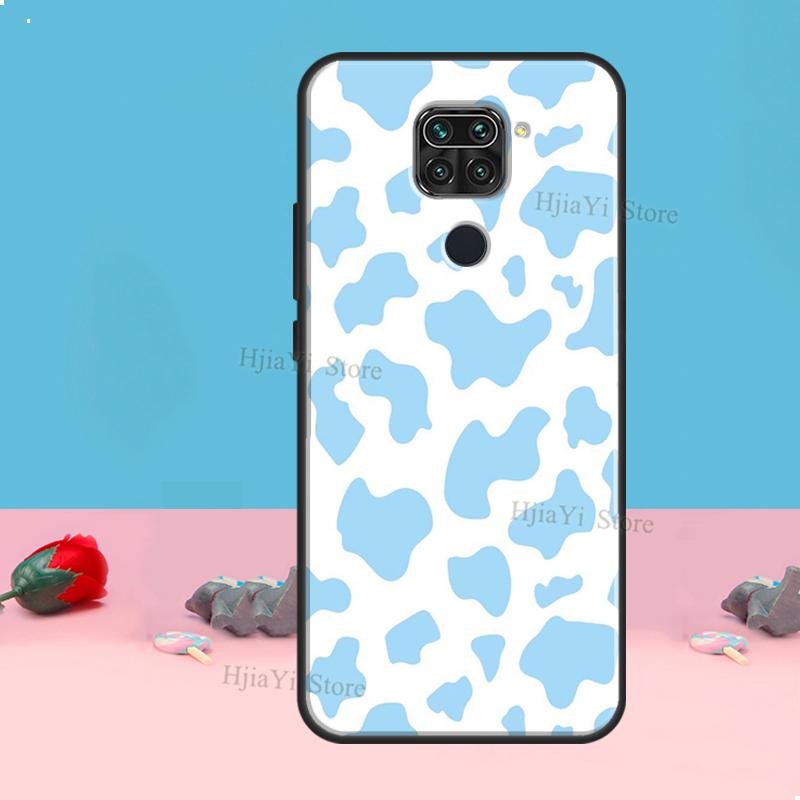 Cow Print Pattern Case For Redmi Note 8 9 10 11 12 Pro Plus 10S 11S 12S Cover For Redmi 9C 10A 10C 12C Coque