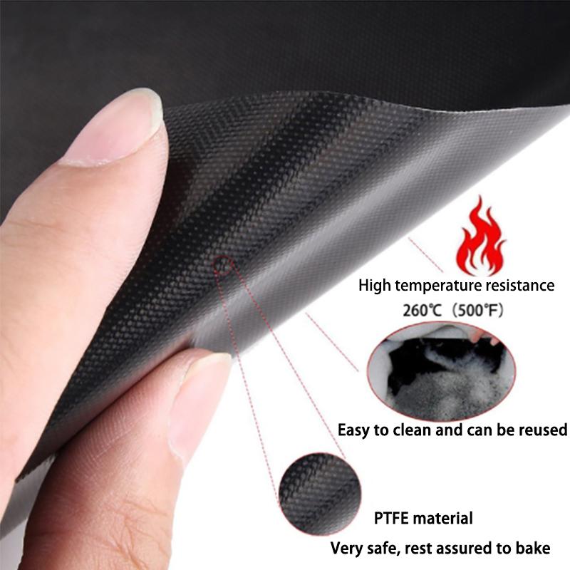 Bbq Grill Mat Pad Baking Pad Non-stick Cooking Grilling Sheet Outdoor Reusable Picnic Cooking Barbecue Oven Bbq Kitchen Tools