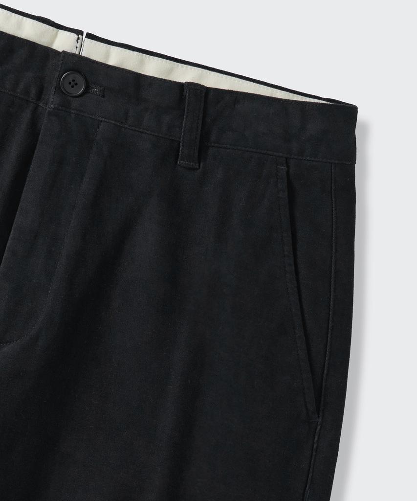 MUSINSA STANDARD [City Workers] Moleskine Tapered Pants [Dark Grey]