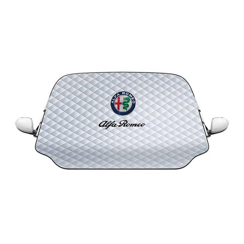AGR1 Car Front Windshield Sunshade Prevention Snow Shield Waterproof Cover For Alfa Romeo Giulietta 159 147 156 166 Mito Giulia GT