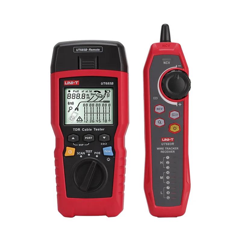 UNI-T UT685B Kit TDR Cable Tester POE Coaxial Network Line Finder Twisted Pair Locator Length Sequence Detector Wire Tracker UT685B Kit