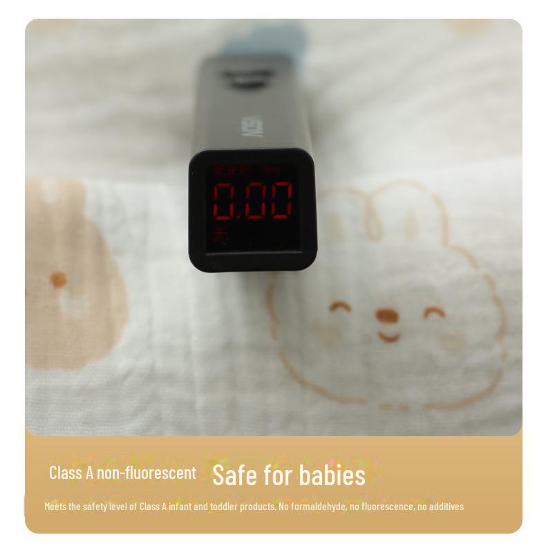 Breathable Double-Layer Cotton Baby Swaddle Blanket