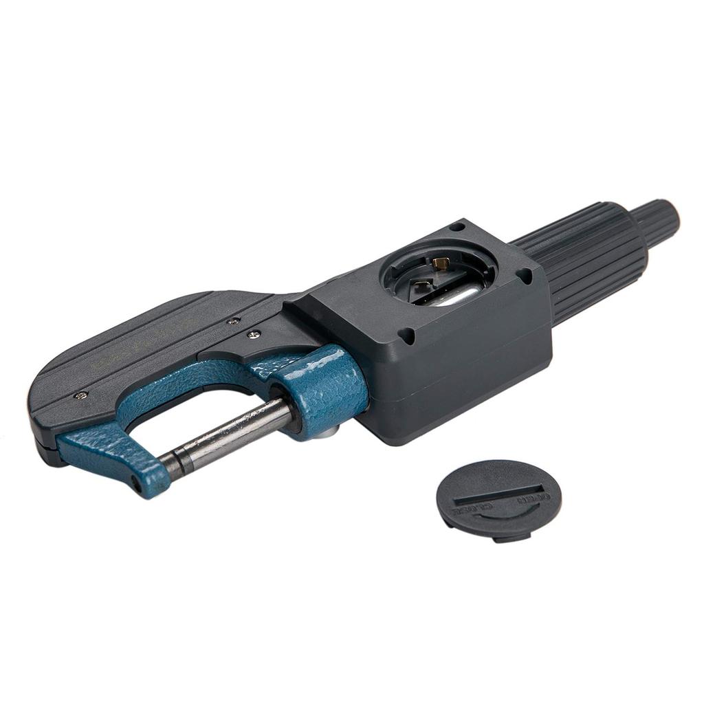 Digital Electronic Display Micrometer 0-1" / 0-25mm Gauge 0.00004" / 0.001mm Imperial/Metric Calipers, Mechanical Micrometer, Case with Battery