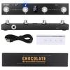 M-VAVE Chocolate Schokolade BT Rechargeable 4 Buttons MIDI Controller Pedal APP Control with Wireless Transmission Systems