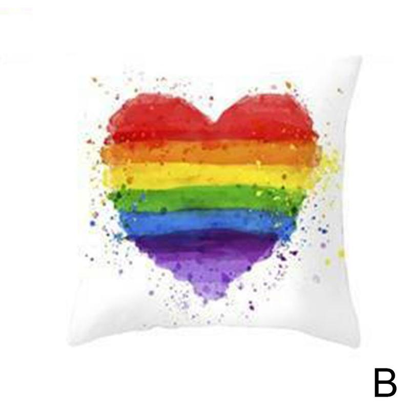 unicorn rainbow pillow