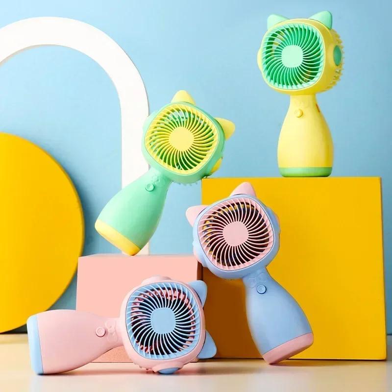 

1pc Hanging Neck Fan Foldable Small Electric Fan USB Outdoor Mini Fan Portable Handheld Creative Student Dormitory Sports Other