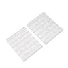 Bowknot Silicone Nail Art Molds 3D Multiple Ribbon Lace Bows Mould for Beauty Salon DIY Professional Nail Decoration
