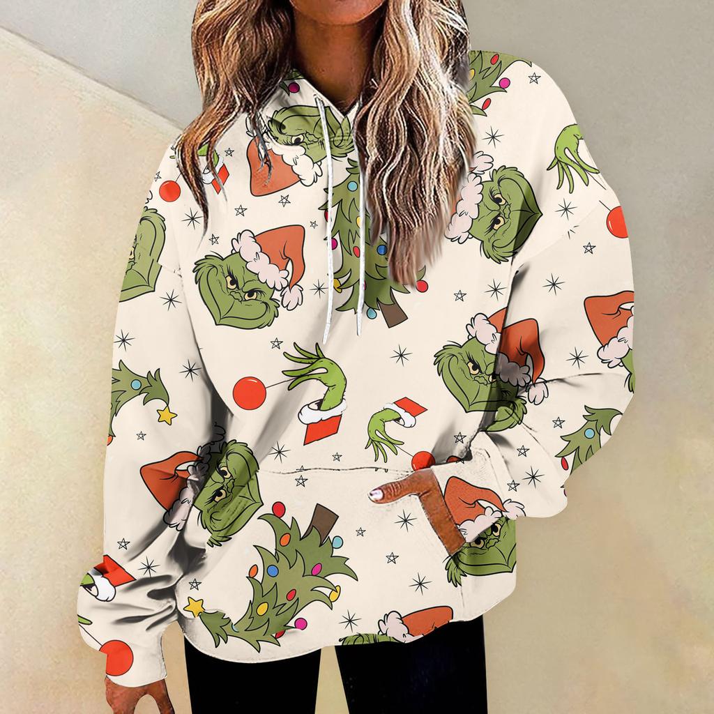 Women's Fashion Daily Versatile Casual Crewneck Sweatshirts Graphic Daily Long Sleeve Gradient Patchwork Printed Top Sweatshirts