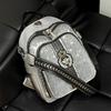 Double-shoulder Backpack - Fashionable, Multi-functional, Single-shoulder Bag for Women, Casual Handbag for Ladies