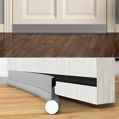 Adjustable Door Bottom Seal Strip Weatherstrip Under Door Draft Stopper Anti-Cold Windproof Gap Blocker House Acoustic Foam