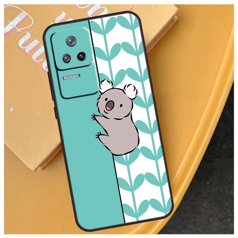 

Cartoon Painting Animal Koala Funda For Xiaomi 17 Pro Max 15 14 Ultra 13T 14T 15T POCO X7 Pro X5 X6 F5 F6 F7 F8 Ultra Case POCO X7