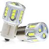 Takenous Truck Bastard Takemura Shokai S25 Single Bulb for Back Lamp, 12 V, 24 V, LED, White, Set of 2