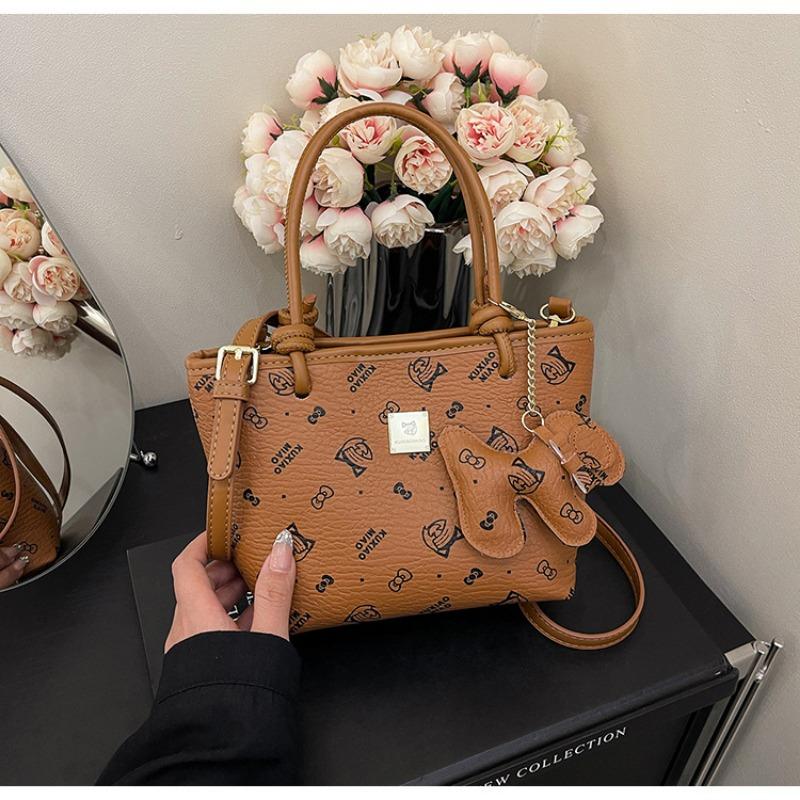 Premium Handbag Bag Women's New Spring and Summer Texture Shoulder Bag Casual Commuter Messenger Bag