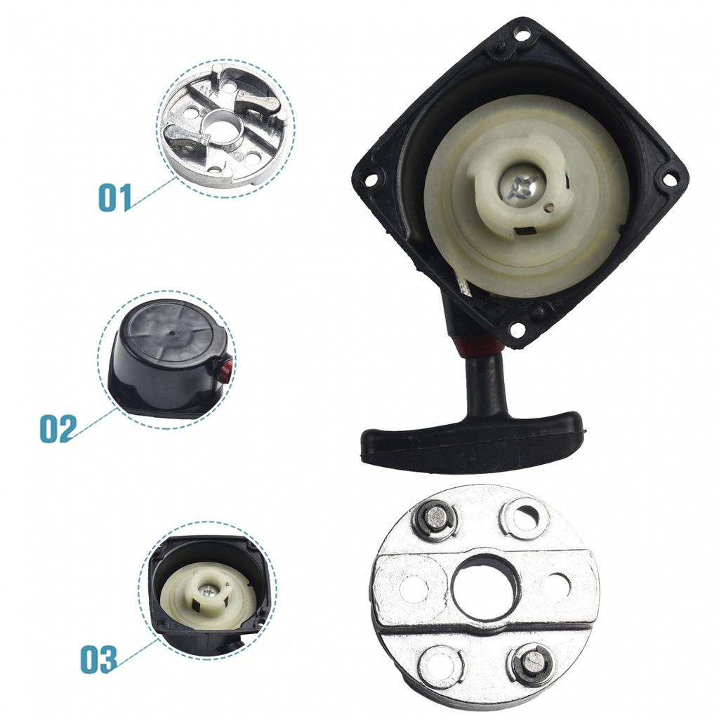 52MM Recoil Pull Starter Brushcutter Fit For 23cc 26cc