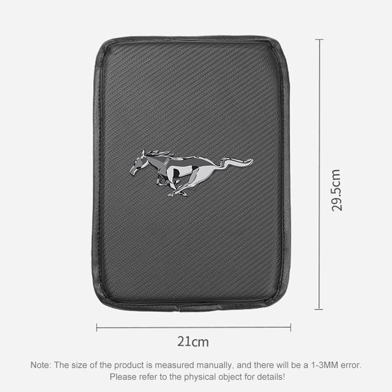 1 Stuks Auto Armleuning Box Matten Middenconsole Covers Styling Voor Ford Focus Mk2 Party Mk3 Ranger Mondeo Mk4 Fiest Auto Accessoires