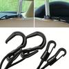 1pc Black Elastic Car for Seat Back Storage Bag, Mesh Net Organizer, Trunk and for Seat Tidy Cargo Holder, Vehicle Interior Accessories