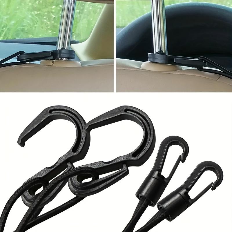 1pc Black Elastic Car for Seat Back Storage Bag, Mesh Net Organizer, Trunk and for Seat Tidy Cargo Holder, Vehicle Interior Accessories