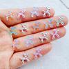 100Pcs New Mixed Nail Art Cute Mini Cartoon Colored Balloon Puppy Charms Rhinestones DIY Craft For Nail 3D Decorations