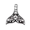 Mermaid Tail Charms Alloy Pendants For Ocean Themed Jewelry Making