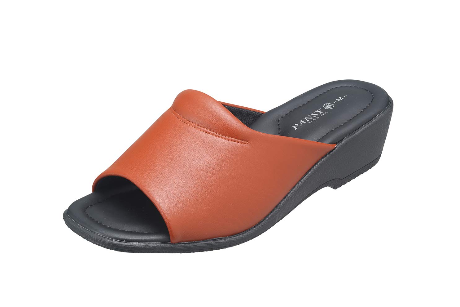 Pansy 6810 Women s Stretch Sandals, Made in Japan, Lightweight, Large, Brick