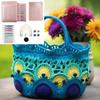 12Pairs Aluminum Alloy Tunisian Crochet Hook with Cable 3.0mm-10mm Interchangeable Circular Knitting Needle for Knitting
