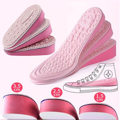 Einlegesohlen zur Höhenerhöhung für Damenschuhe, Innensohlen, Schuheinlage, Fersenlift, Erhöhungsschablone, Kissen, EVA-Memory-Schaum-Einlegesohlen