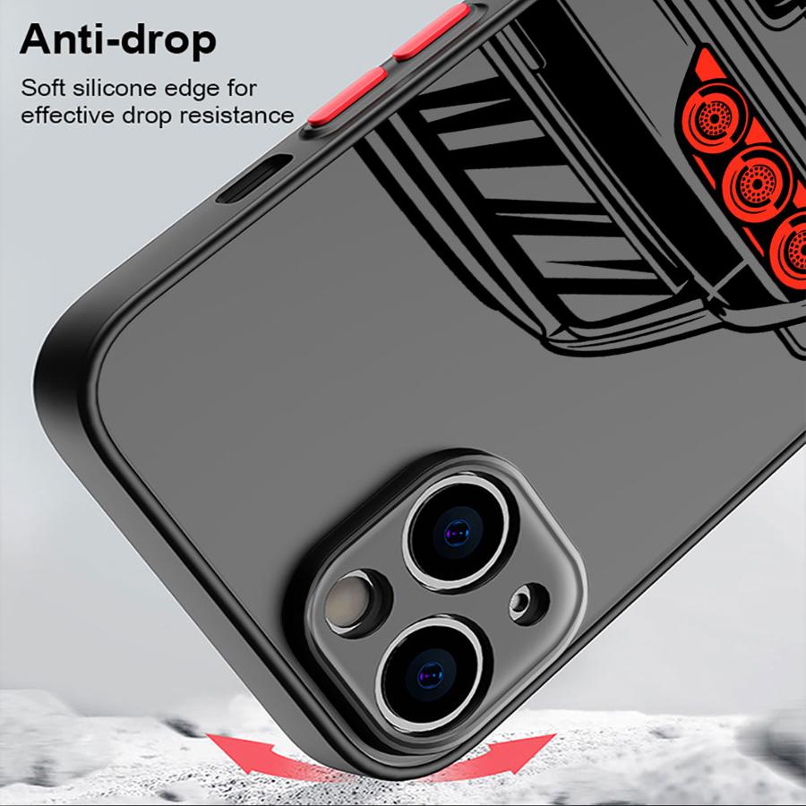 Luxury Cool Car Soft Cover Case for iPhone 15 16 14Plus 7 8 12 13 11 Pro Max 13 Mini XS Max