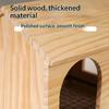 Drawable Bottom Bird Wooden House Pullable Bottom Hanging Bird Nest  Parrot Cage Accessories