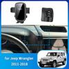 Příslušenství pro držák mobilního telefonu do auta pro Jeep Wrangler 2011~2018 Držák GPS Stojan na navigaci Auto