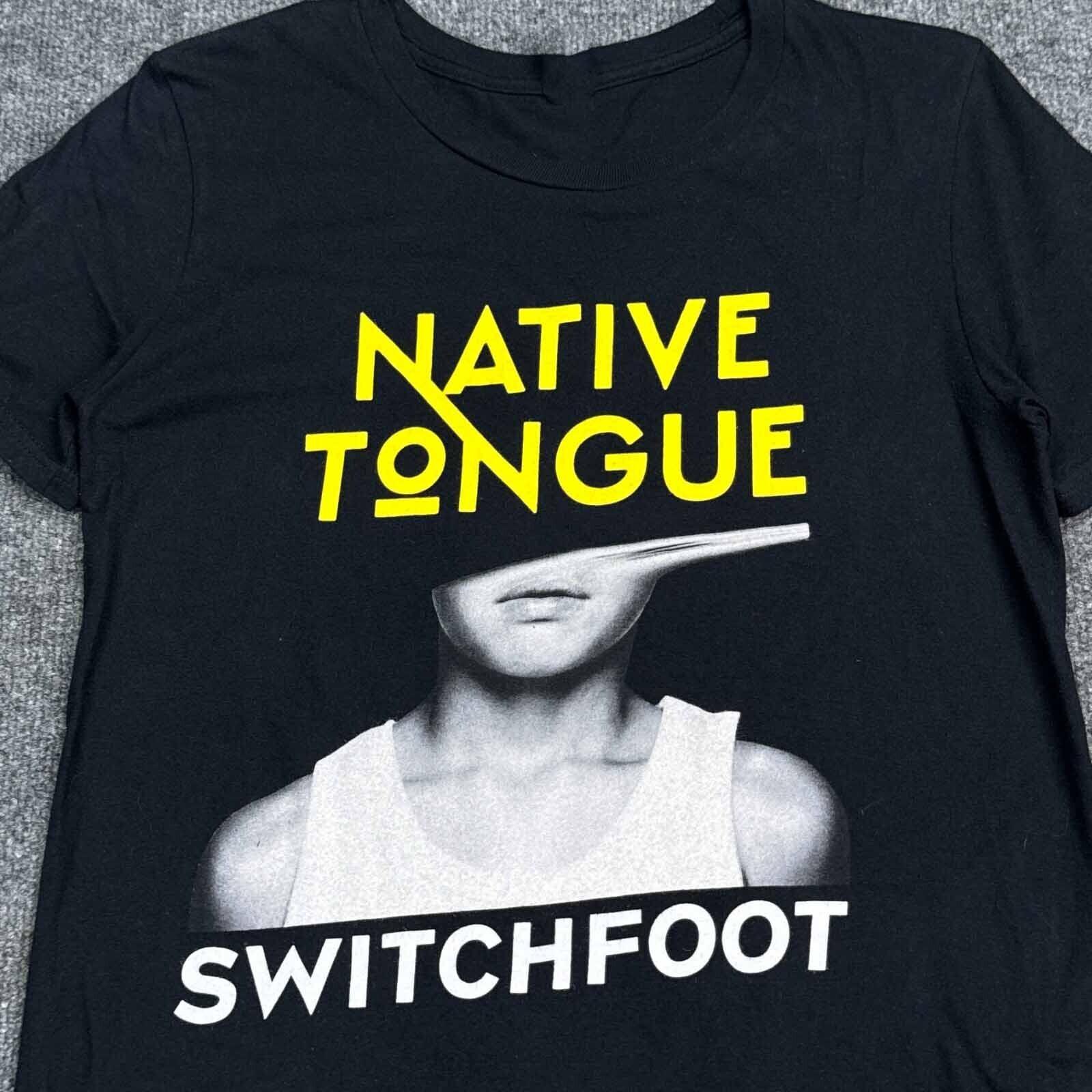 Native Tongue Switchfoot Band Shirt Black Classic Unisex S-5XL 1V0078 M
