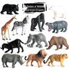 Mini Farm Animal Models Set for Educational Display – Dog, Cow, Sheep, Chicken, Duck, Goose, Pig, and Ducklings