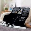 Michael Jackson History World Tour Flannel Printed Blanket Cozy Comfortable Throw Blanket For Bedroom Sofa Bed Party Decor New Year Gift