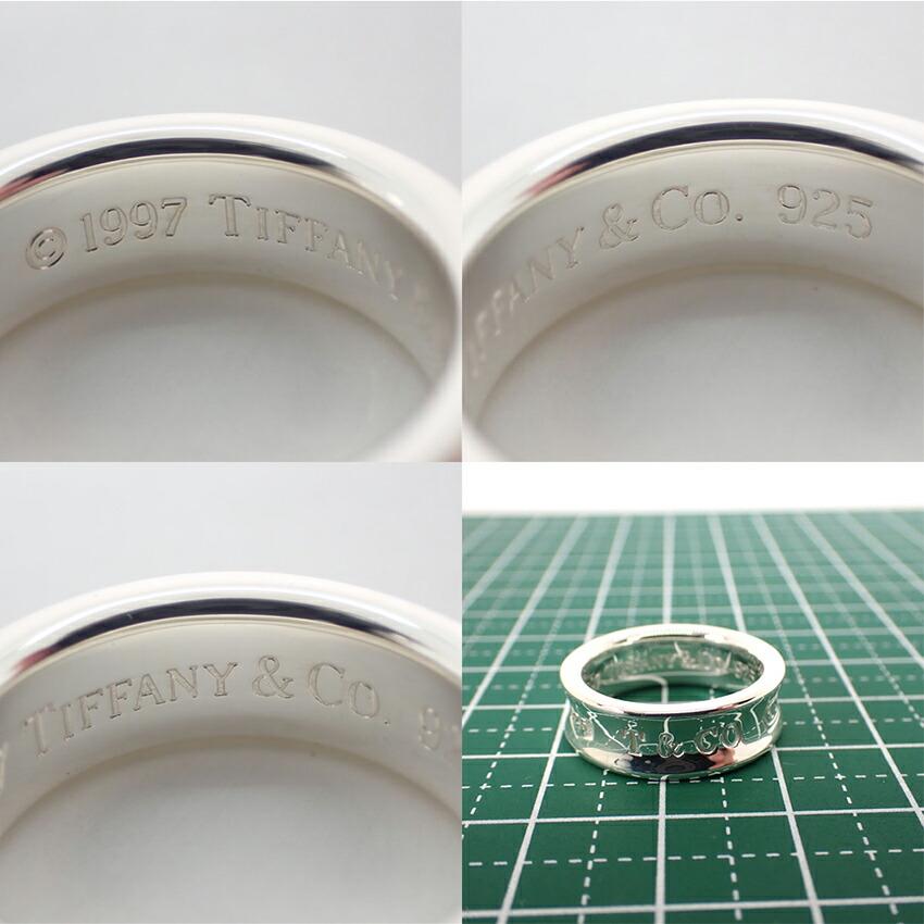 [Used] TIFFANY 925 1837 Ring / Size 11 / J11-9