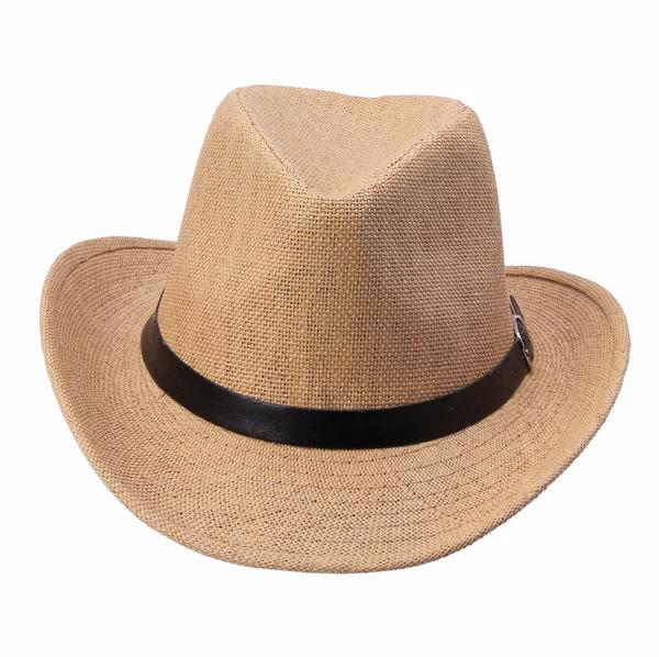 LNPBD Kimisohand New Hot Fashion 6 Colors Summer Men Straw Hat Cowboy Hat Men's Fashion Hot Sale