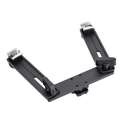 High Strength Double Mount Twin Adapter For DSLR Camera Action Camera Mount Adapter Support Photography Accessories