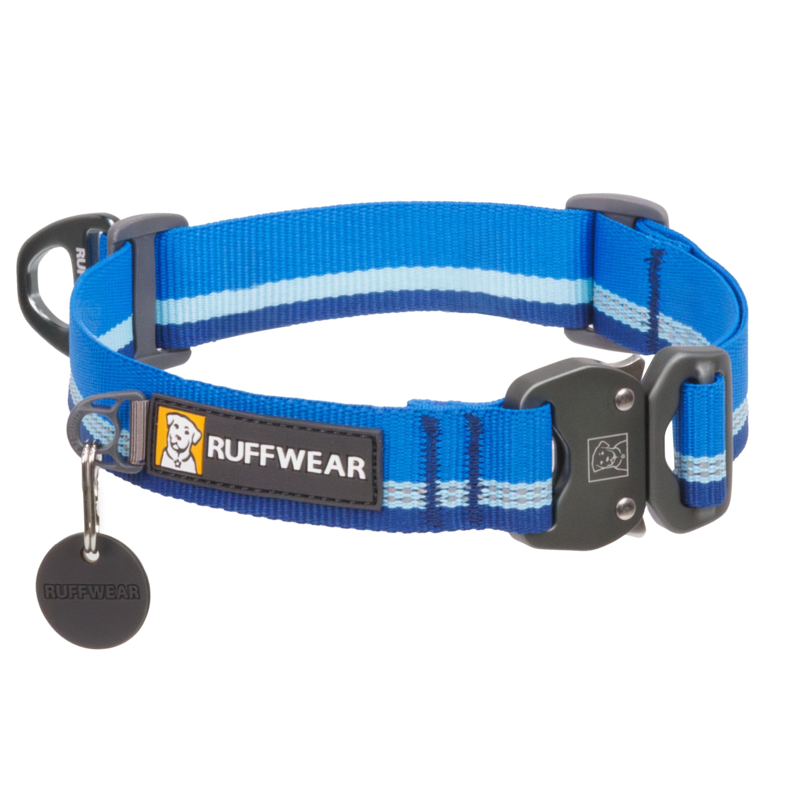 

RUFFWEAR Top Rope Dog Blue Collar, Pool, 28-36cm