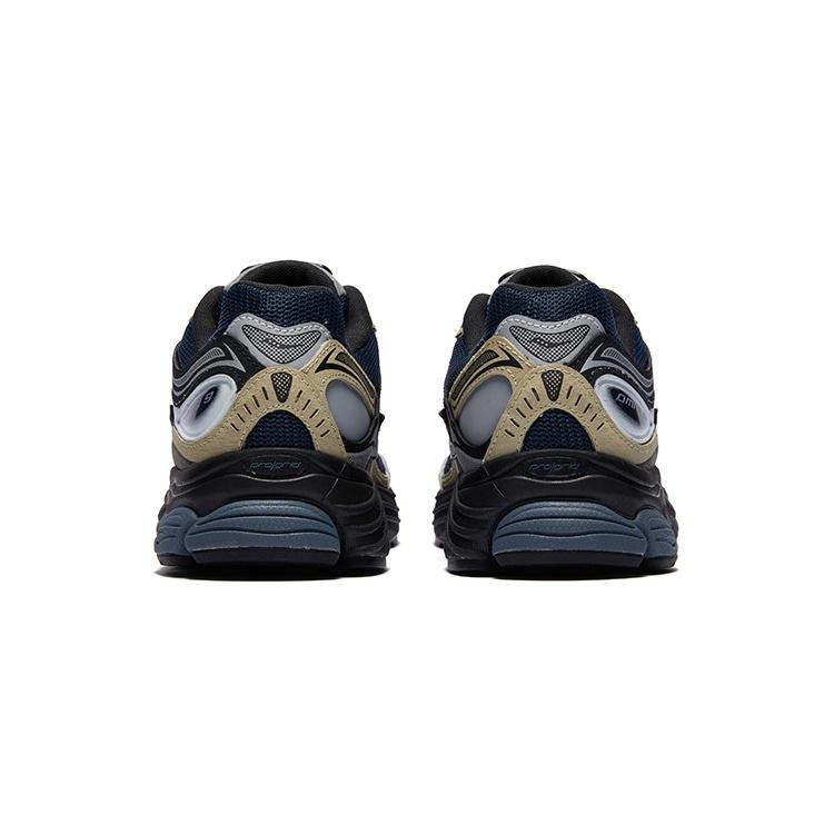 Saucony Pro Grid Omni 9 Low top Running Shoes Unisex Dark Blue Beige S70837-2