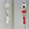 Handmade Beaded Phone Charm Strap Showcasing Unique Design And Style Phone Lanyard For Fashionable Mobile Accessories