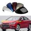 For Chevrolet Cruze 2017 2018  Auto Outside Reverse Mirrors Cover Cap Wing Door Side Mirror Housing Shell Color Painted