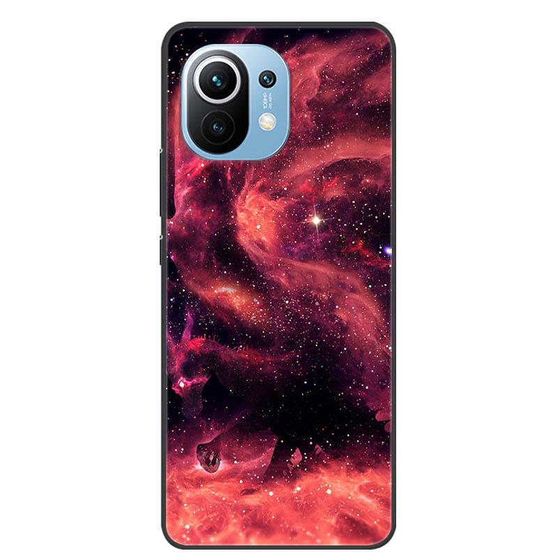 For Xiaomi 11 Lite 5G NE Case Protective Silicone TPU Phone Cases for Xiaomi Mi 11 Lite 5G Shockproof Covers 11Lite Soft Fundas