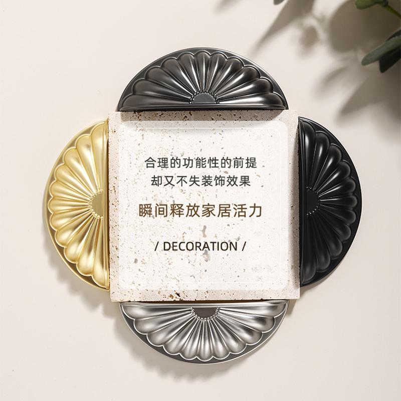 Gold Handle Kitchen Cabinet Storage Seashell Handles Door Knobs Furniture Kitchen Item Cupboard Closet Drawer Dressers Wardrobe