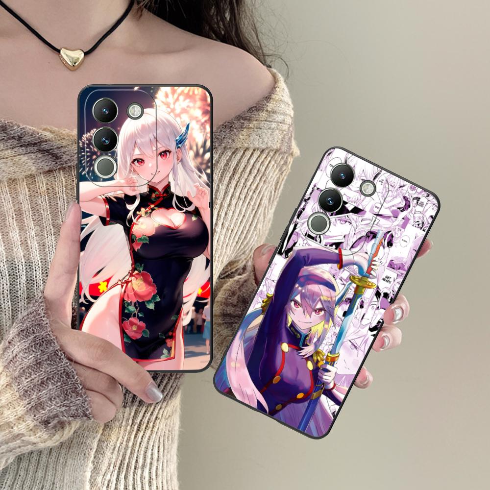 Mato Seihei No Slave Uzen Kyouka Phone Case for VIVO V60 V50 V40 V30 V29 V27 V25 V23 Pro Lite 5G Colorful Printing Cover Luxury